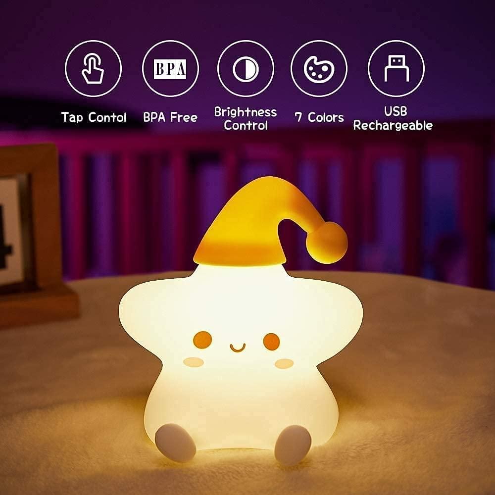 Starfish Silicon Night Lamp