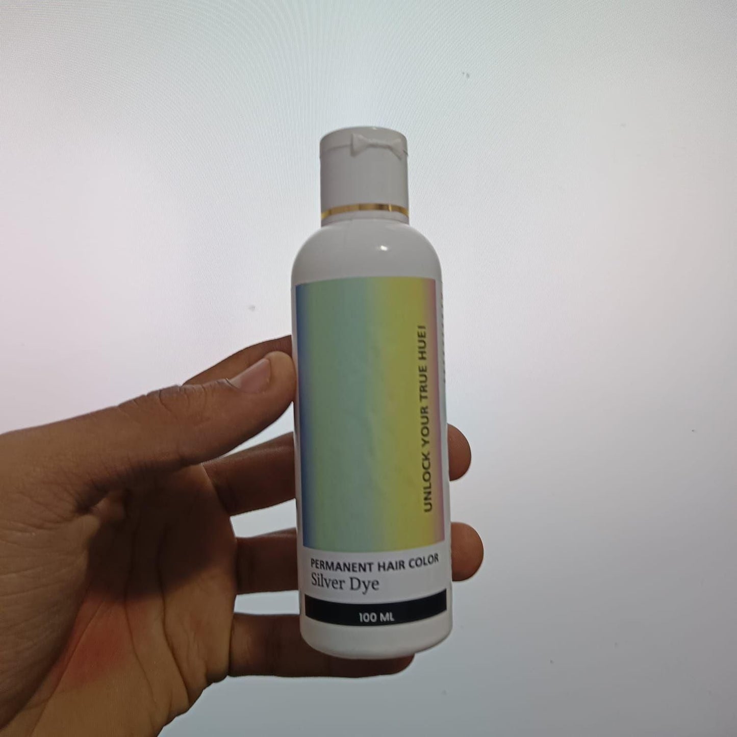Permanent Hair Color Silver Dye Pack of 2