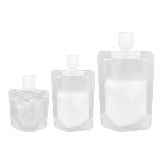 3 Travel Liquid Bags 30ml 50ml 100ml
